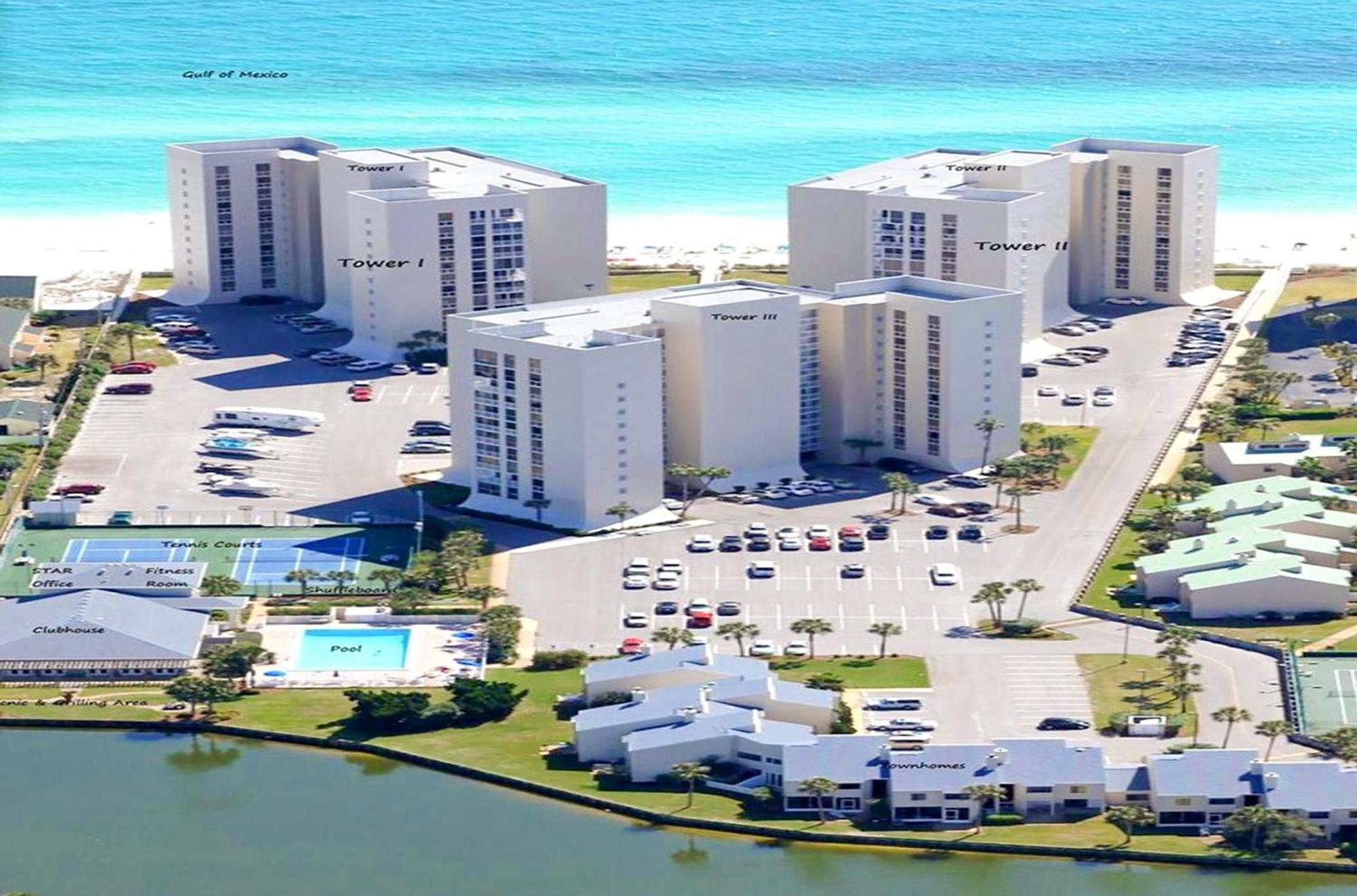 Shoreline Towers Townhouse 4-3 Destin Exterior photo